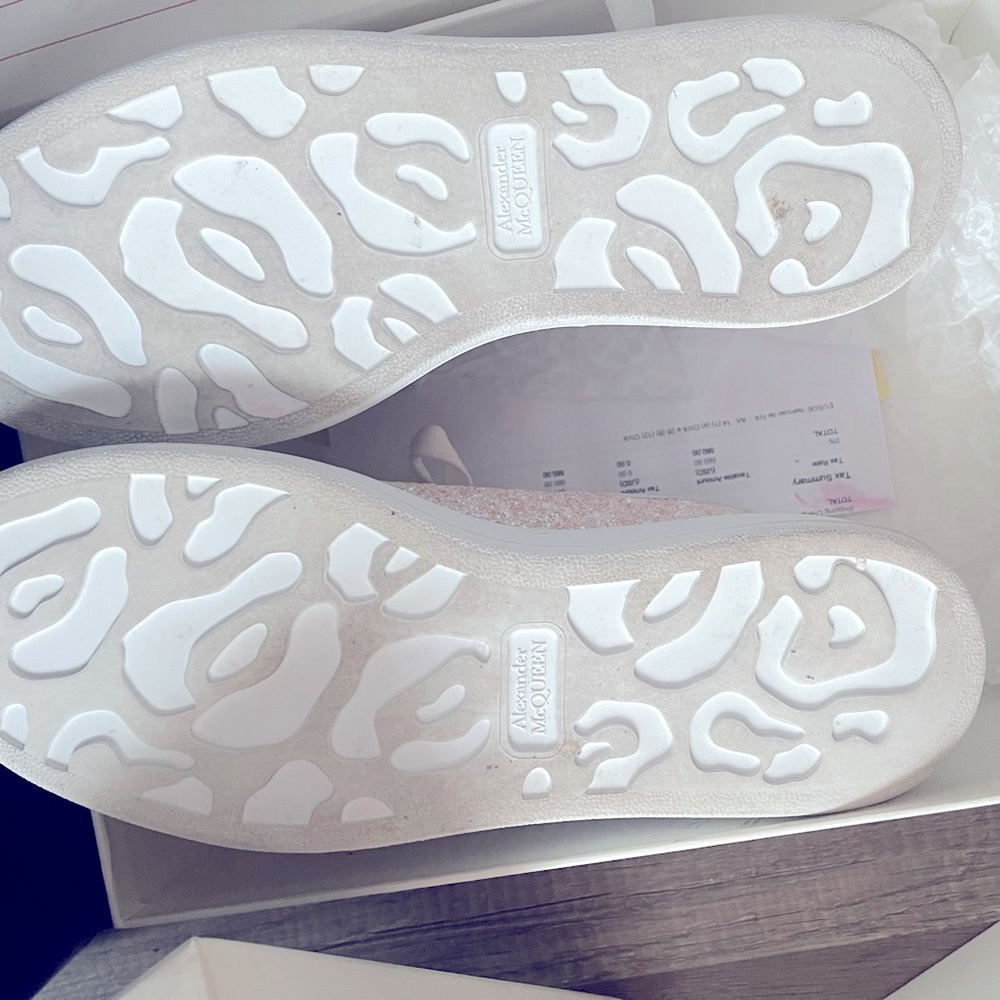 Bottom. / soles of Alexander McQueen sneakers